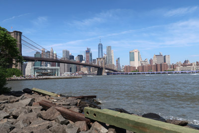 Wandelen door Brooklyn en Manhattan