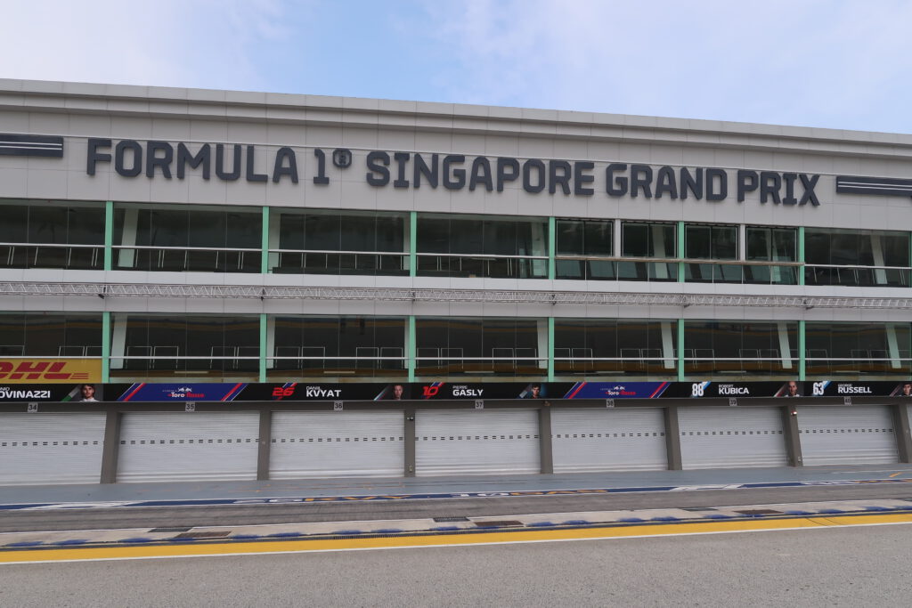 Singapore Pitstraat Formule 1 Marina Bay