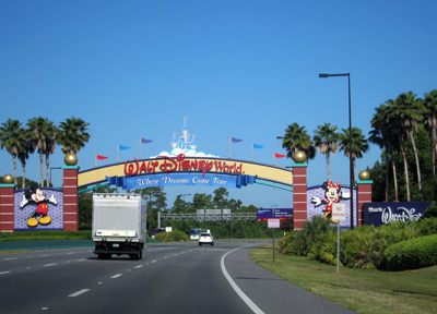 Disney entree roadtrip Amerika