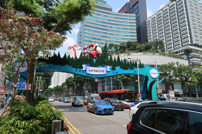 Orchard Road en Marina Bay