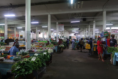 Overdekte markt Paramaribo