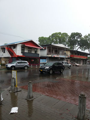 Regen in Paramaribo